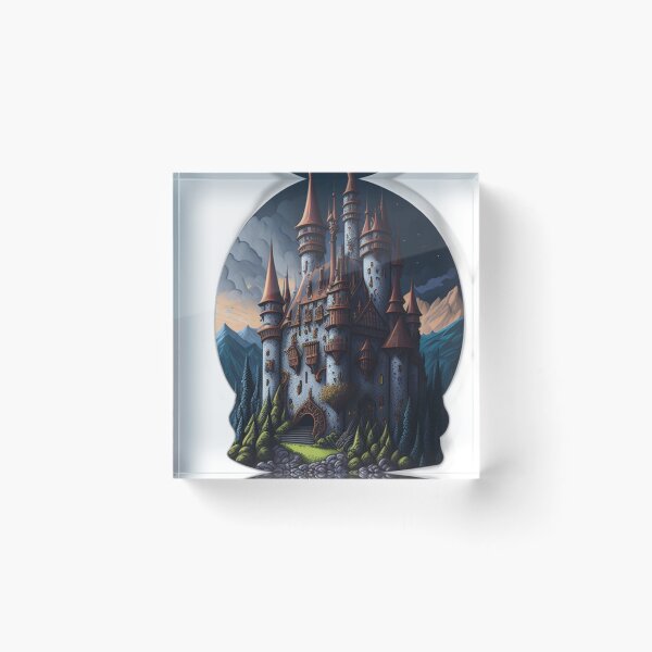 Item preview, Medieval Majesty: Fantasy Medieval Castle designed and sold by DreamLoreArt.