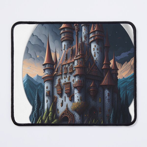 Item preview, Medieval Majesty: Fantasy Medieval Castle designed and sold by DreamLoreArt.