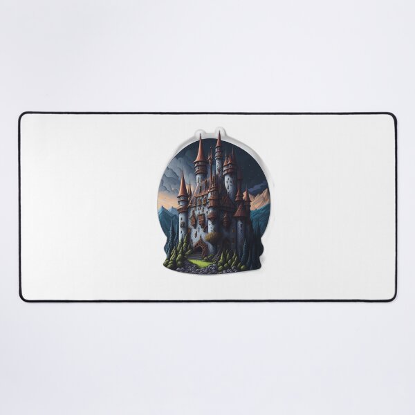 Item preview, Medieval Majesty: Fantasy Medieval Castle designed and sold by DreamLoreArt.