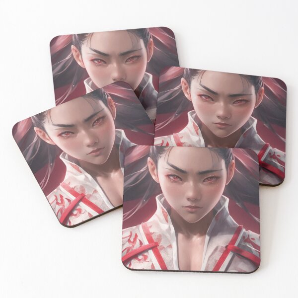 Item preview, Japanese female karate athlete designed and sold by Ramen-Tees.