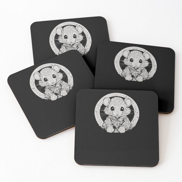 Item preview, Cute Little Mouse - Grey designed and sold by Soulemotion.