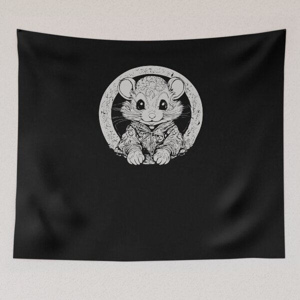 Item preview, Cute Little Mouse - Grey designed and sold by Soulemotion.
