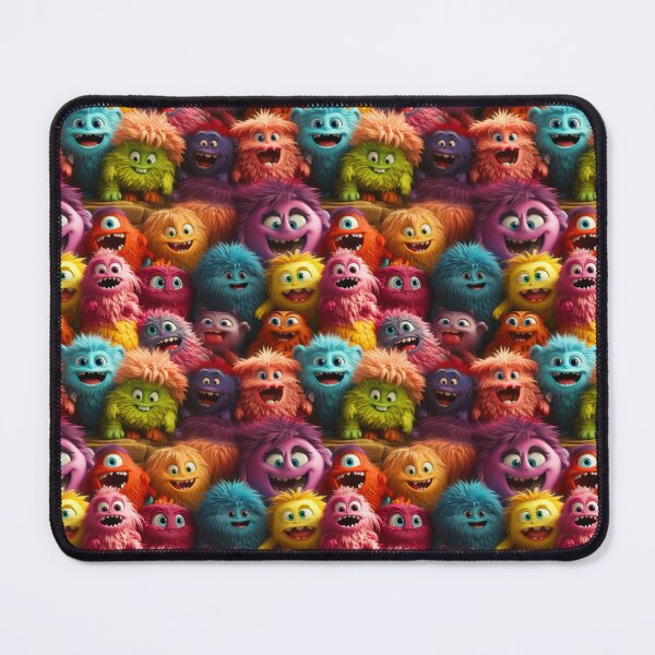 Item preview, Fuzzball Montsers Pattern - Number Three designed and sold by MyEZStyle.