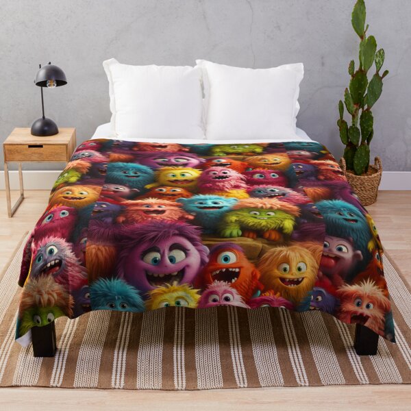 Item preview, Fuzzball Montsers Pattern - Number Three designed and sold by MyEZStyle.