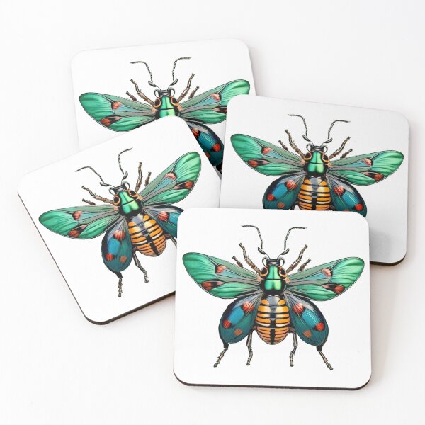 Item preview, Beautiful and unusual colors of mysterious insects designed and sold by Natcharee.