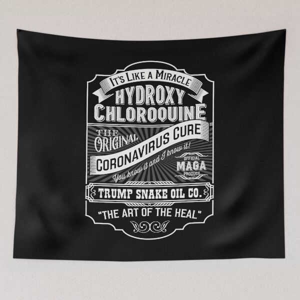 Item preview, Parody Label For Hydroxychloroquine As A Cure For Coronavirus. designed and sold by vmswgacu99.