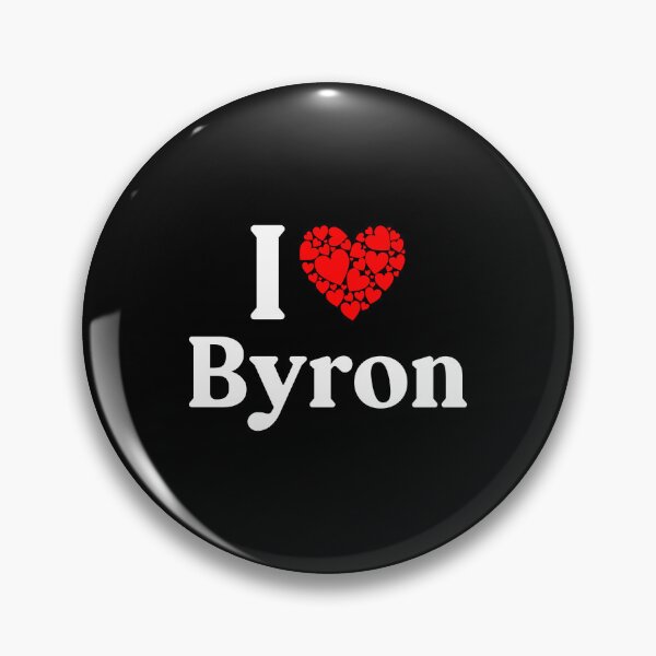 Item preview, Byron Heart - I Love Byron designed and sold by MiraclePitts.