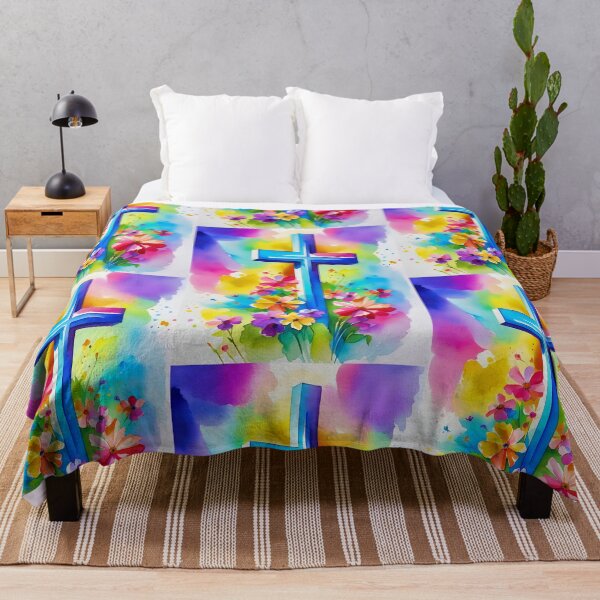 Item preview, Cross and Flowers in Colors V designed and sold by muniralawi.