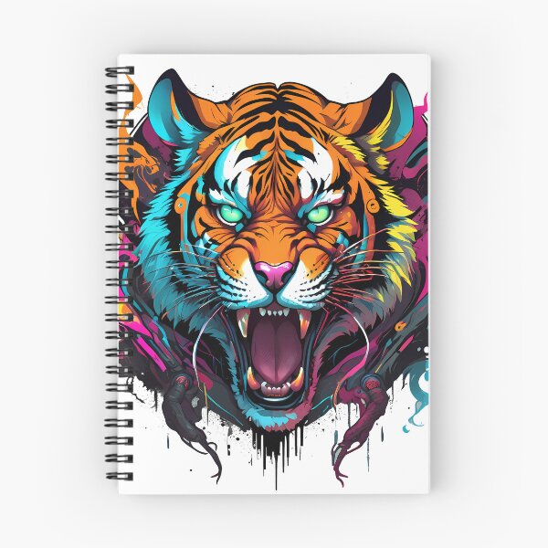 Item preview, Cyberpunk Tiger Taevas Design designed and sold by TaevasDesign.
