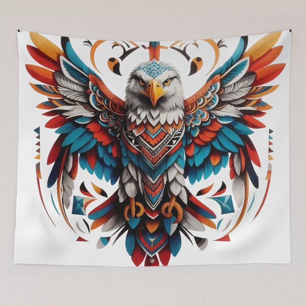 Item preview, Tribal eagle spirit logo designed and sold by Laufer15.