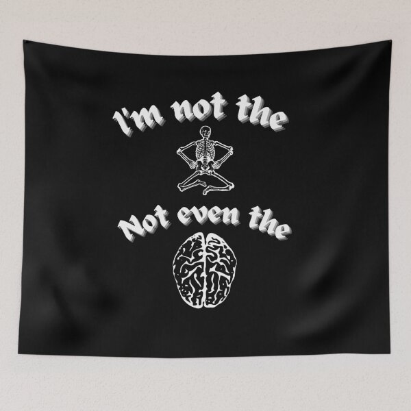 Item preview, I'm not body, i'm not mind - Black designed and sold by eyoginminimal.
