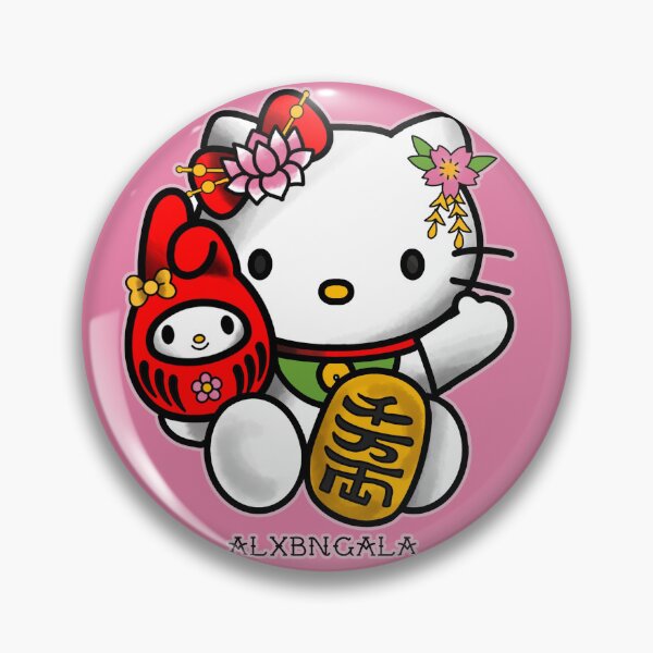Item preview, Daruma and Mameki-Neko designed and sold by alxbngala.