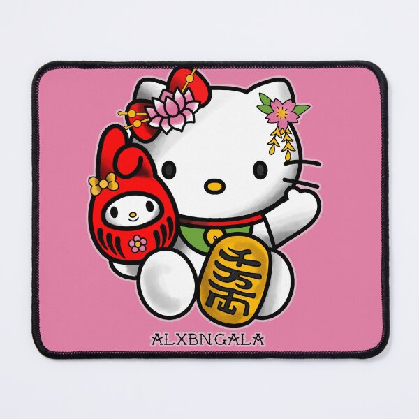 Item preview, Daruma and Mameki-Neko designed and sold by alxbngala.