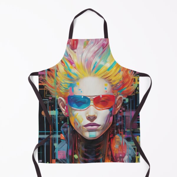 Item preview, Hacker Prodigy - Cyberpunk Vaporwave Art | Anime Retro Aesthetic designed and sold by AeonAcademy.