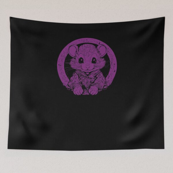 Item preview, Cute Little Mouse - Purple designed and sold by Soulemotion.