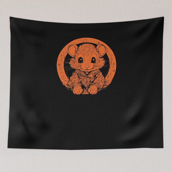 Item preview, Cute Little Mouse - Orange designed and sold by Soulemotion.