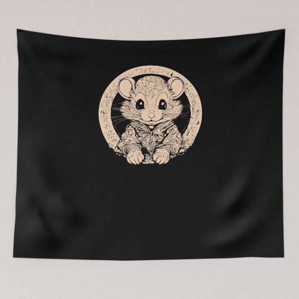 Item preview, Cute Little Mouse - Peach designed and sold by Soulemotion.