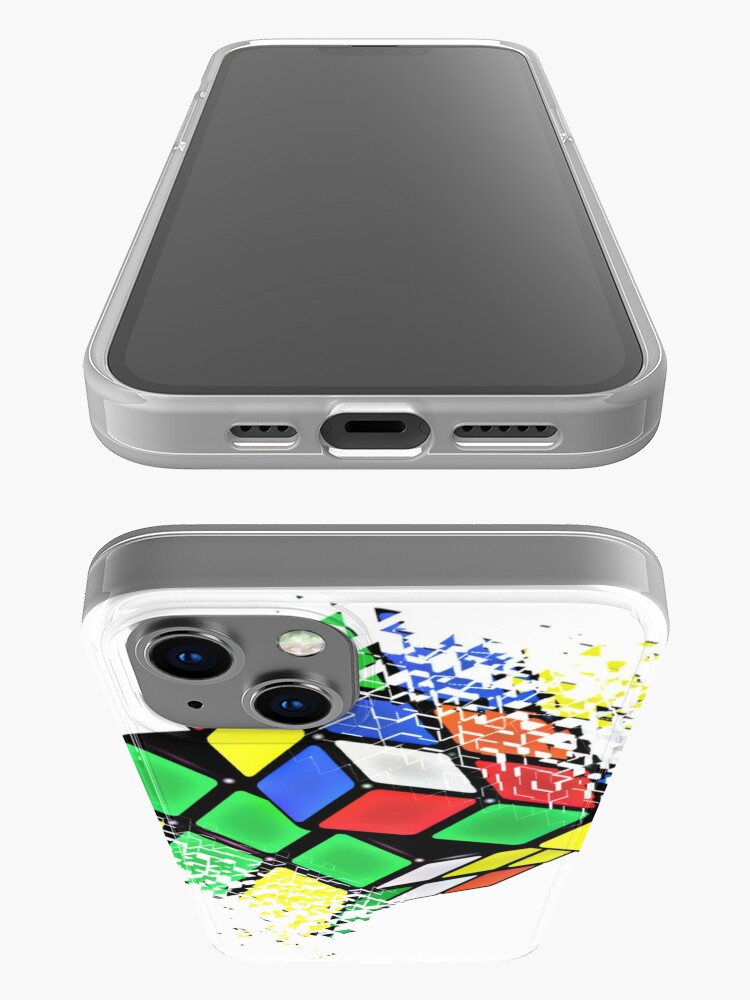 Rubik Cube Shattered Art iPhone Case