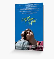 Call Me By Your Name Greeting Card