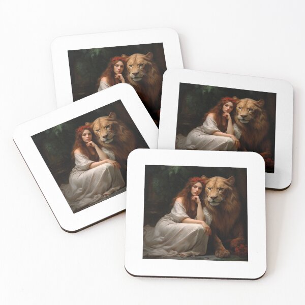 Item preview, Lady and the Lion designed and sold by ArtMysterious.