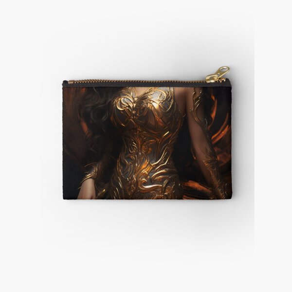 Item preview, Enchantress of the Scorpion: A Full-Body Portrait of a Beautiful Woman Merged with Mystical Arthropod designed and sold by oanaunciuleanu.