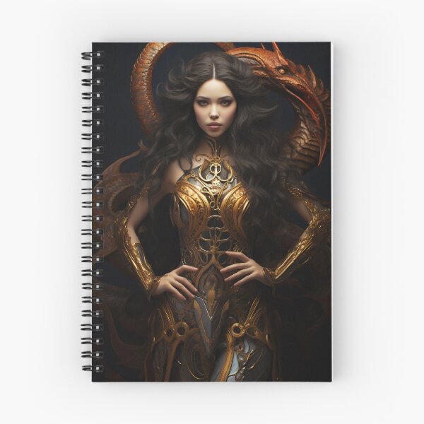 Item preview, Enchantress of the Scorpion: A Full-Body Portrait of a Beautiful Woman Merged with Mystical Arthropod designed and sold by oanaunciuleanu.