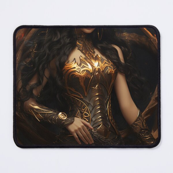 Item preview, Enchantress of the Scorpion: A Full-Body Portrait of a Beautiful Woman Merged with Mystical Arthropod designed and sold by oanaunciuleanu.