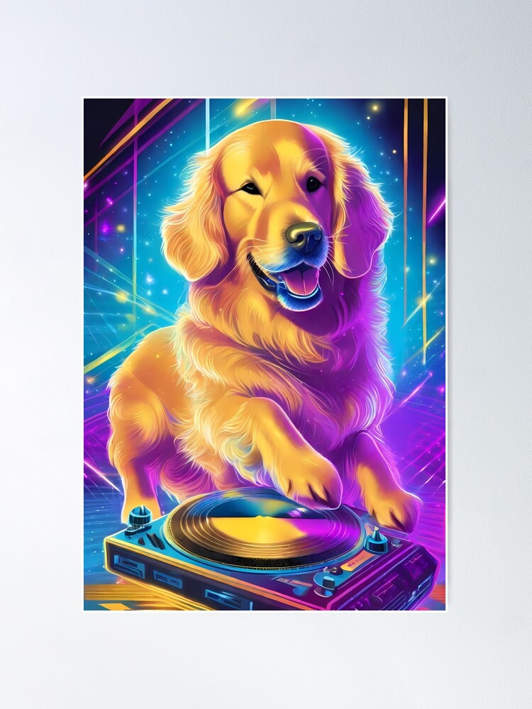 Golden Retriever DJ