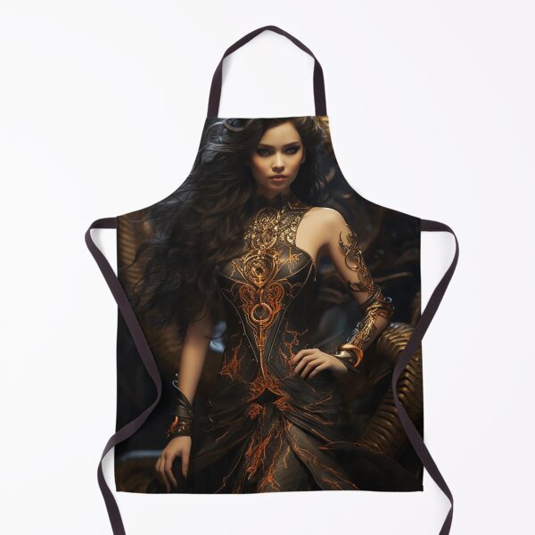 Item preview, Enchantress of the Scorpion: A Full-Body Portrait of a Beautiful Woman Merged with Mystical Arthropod designed and sold by oanaunciuleanu.