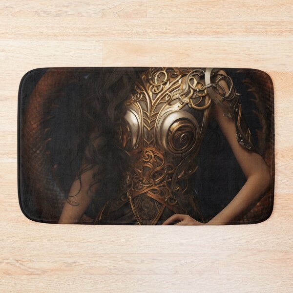 Item preview, Enchantress of the Scorpion: A Full-Body Portrait of a Beautiful Woman Merged with Mystical Arthropod designed and sold by oanaunciuleanu.