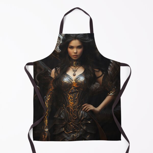 Item preview, Enchantress of the Scorpion: A Full-Body Portrait of a Beautiful Woman Merged with Mystical Arthropod designed and sold by oanaunciuleanu.