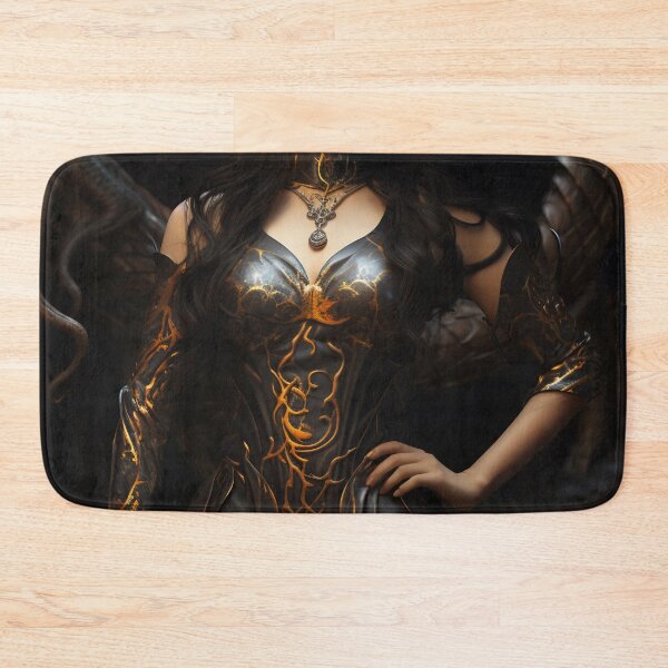 Item preview, Enchantress of the Scorpion: A Full-Body Portrait of a Beautiful Woman Merged with Mystical Arthropod designed and sold by oanaunciuleanu.