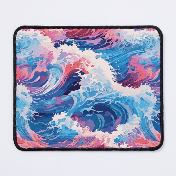 Item preview, Katsushika Hokusai's Great Wave & Japanese Ocean Art 2nd version designed and sold by EffatDezign.