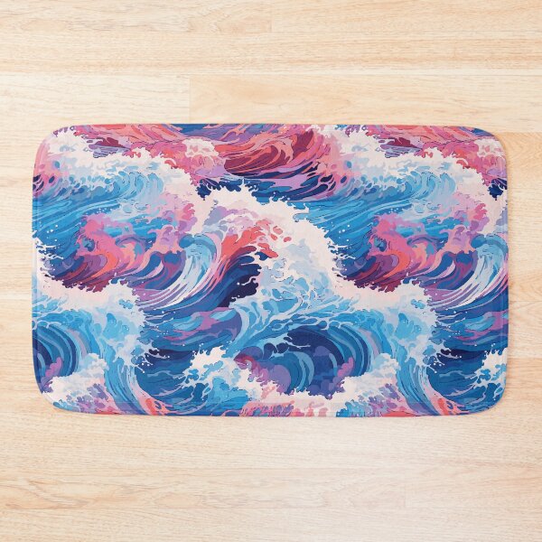 Item preview, Katsushika Hokusai's Great Wave & Japanese Ocean Art 2nd version designed and sold by EffatDezign.