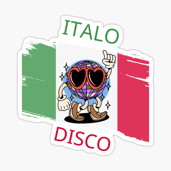 Italo disco - Italo Disco - Sticker