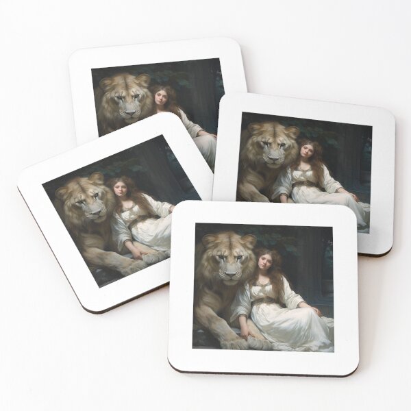 Item preview, Lady and the Lion I designed and sold by ArtMysterious.