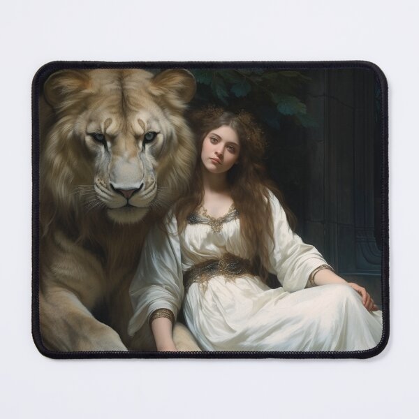 Item preview, Lady and the Lion I designed and sold by ArtMysterious.
