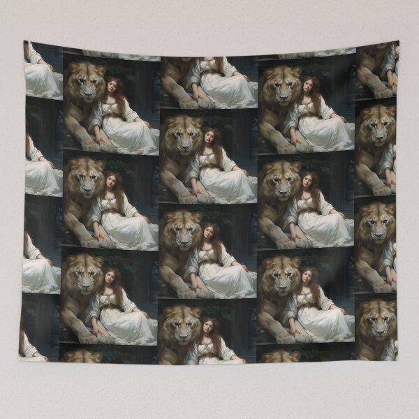 Item preview, Lady and the Lion I designed and sold by ArtMysterious.