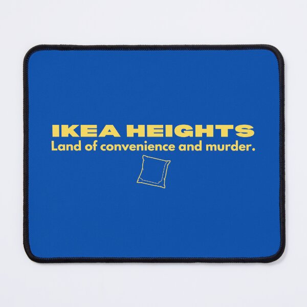 Item preview, IKEA heights convenience and murder (yellow text) designed and sold by dragonlisperer.