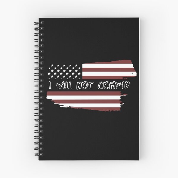 Item preview, i will not comply, do not comply, usa designed and sold by Aesthetic-Verse.