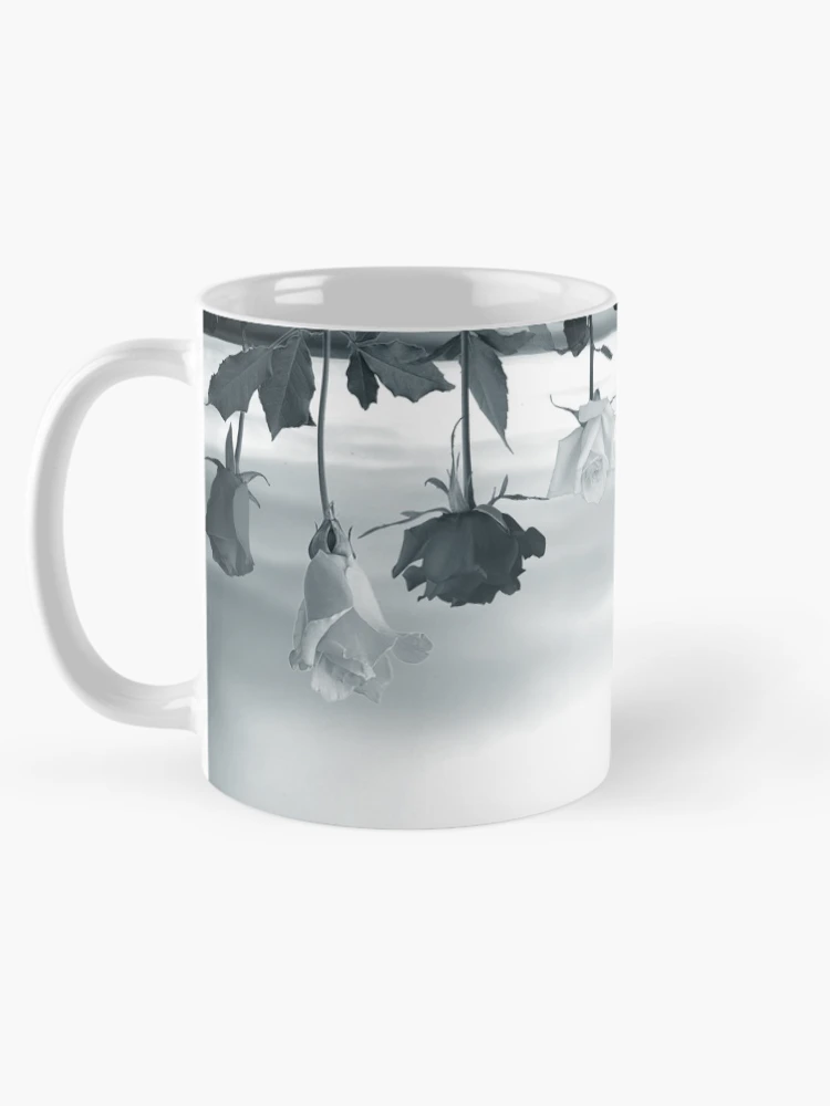 Thumbnail 5 of 6, Coffee Mug, Inverted Roses designed and sold by LoraSi.