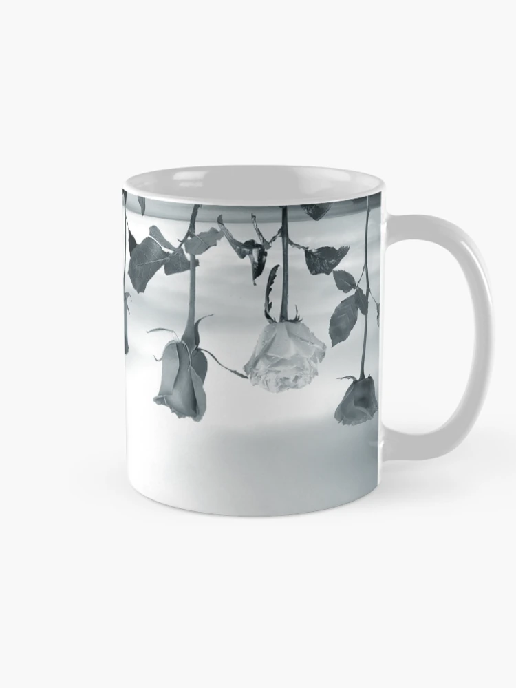 Thumbnail 3 of 6, Coffee Mug, Inverted Roses designed and sold by LoraSi.