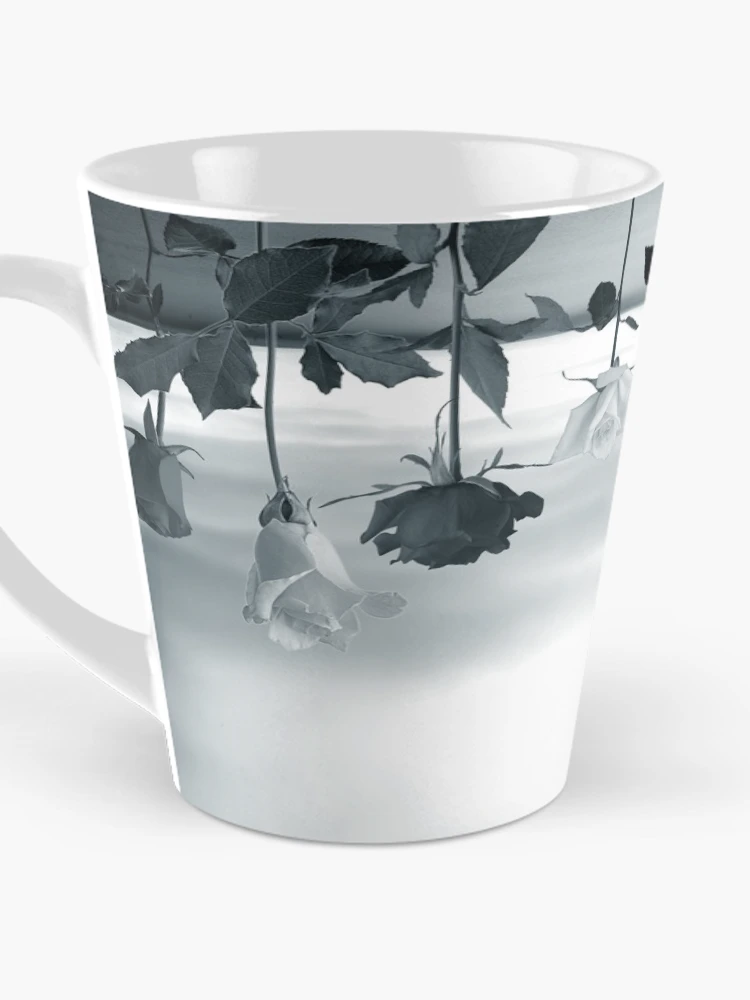 Thumbnail 3 of 4, Coffee Mug, Inverted Roses designed and sold by LoraSi.