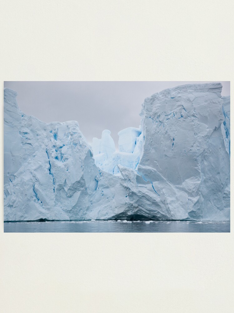 Alternate view of Sculpted iceberg Photographic Print