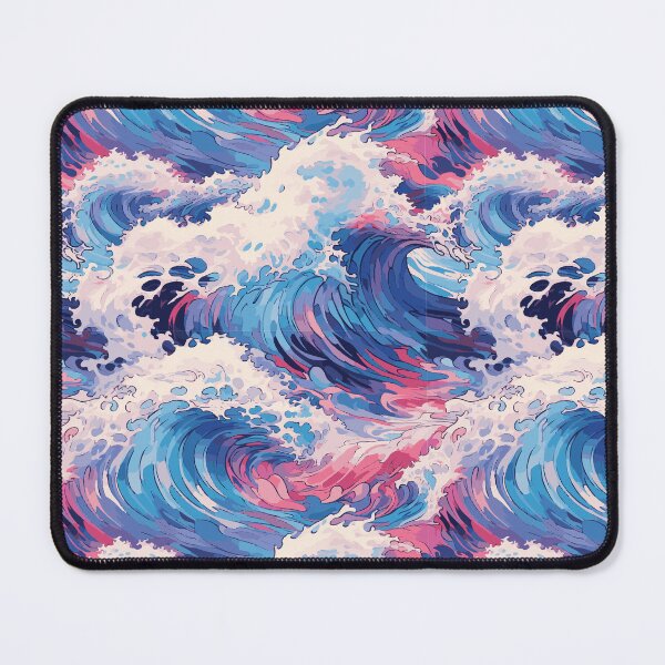 Item preview, Katsushika Hokusai's Great Wave & Japanese Ocean Art 3rd version designed and sold by EffatDezign.