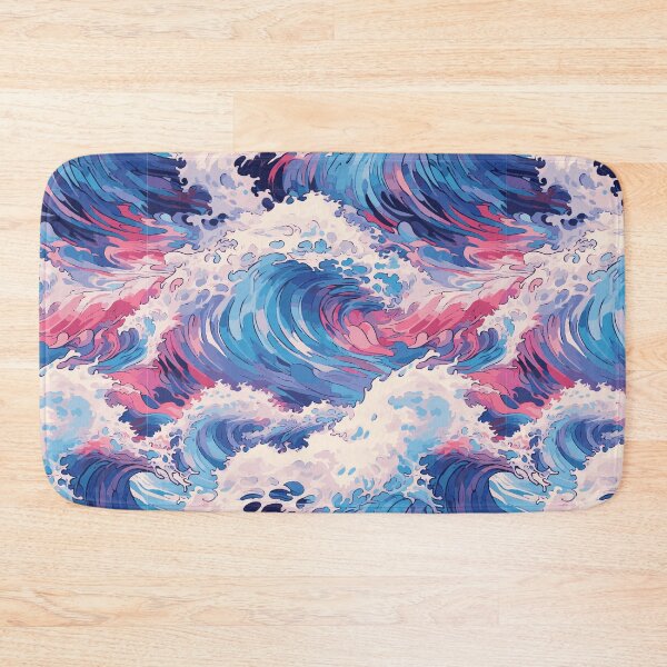 Item preview, Katsushika Hokusai's Great Wave & Japanese Ocean Art 3rd version designed and sold by EffatDezign.
