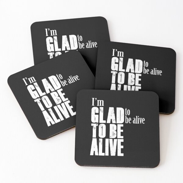 Item preview, glad to be alive designed and sold by clad63.