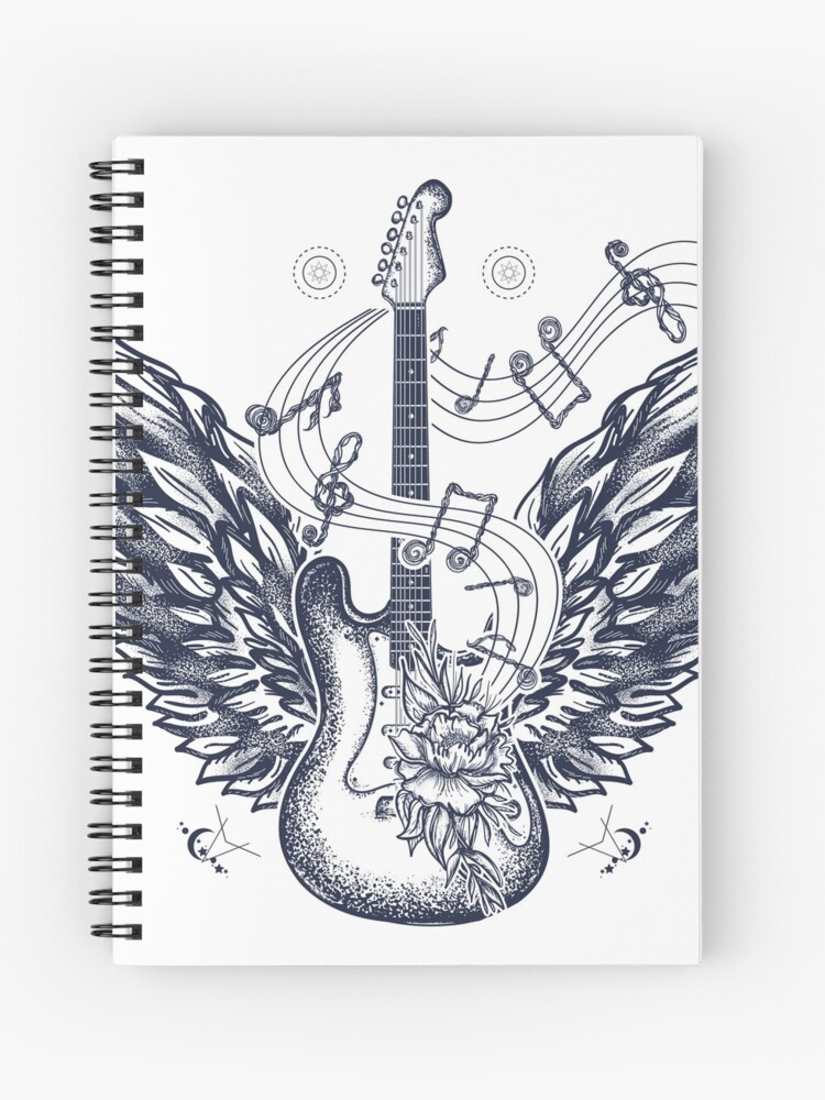 Guitar and wings