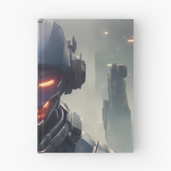 Item preview, Futuristic robotic hacker designed and sold by Maths-4-Nerds.