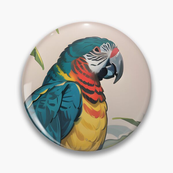 Item preview, parrot designed and sold by LadyHyun.